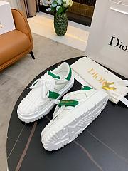 Dior-ID Sneaker White and Green Calfskin and Rubber KCK278BCR_S31W - 5