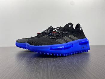 human races black and blue