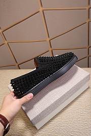 Christian Louboutin Green Roller Boat Suede Sneaker - 3