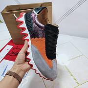 Christian Louboutin Loubishark Flat Orange Pink - 6