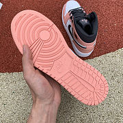 Air Jordan 1 Mid Pink Quartz (GS) 555112-603 - 5
