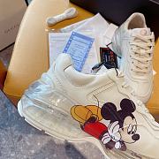 Women's Disney x Gucci Rhyton Sneaker ‎602049 DRW00 9522 - 5