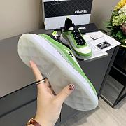 Chanel Low Top Trainer Velvet Green - 6