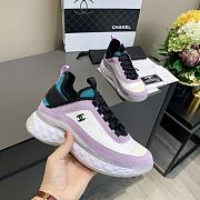Chanel Low Top Trainer Velvet Purple - 2