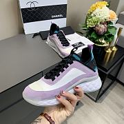 Chanel Low Top Trainer Velvet Purple - 3