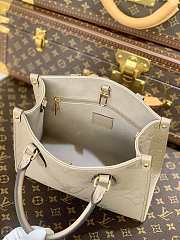 LV Onthego Empreinte Monogram Beige 25x19x11.5cm - 2