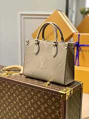 LV Onthego Empreinte Monogram Beige 25x19x11.5cm - 5