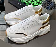 Dolce & Gabbana Daymaster Sneakers in Nappa Calfskin Gold - 1