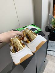 Dolce & Gabbana Daymaster Sneakers in Nappa Calfskin Gold - 3