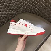 Valentino Garavani ONE STUD Low-Top Sneaker in Nappa Red WW2S0CS4NWNR81 - 6