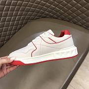 Valentino Garavani ONE STUD Low-Top Sneaker in Nappa Red WW2S0CS4NWNR81 - 5