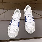 Valentino Garavani VL7N Sneaker in Banded Calfskin Leather Blue - 6