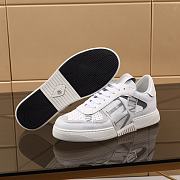 Valentino Garavani VL7N Sneaker in Banded Calfskin Leather White VW2S0V66WRQ22E - 5