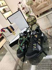 Gucci Flashtrek Sneakers With Removable Crystals Black - 3