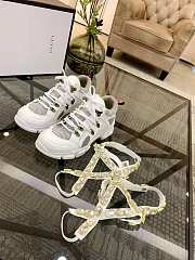 Gucci Flashtrek Sneakers With Removable Crystals White - 6
