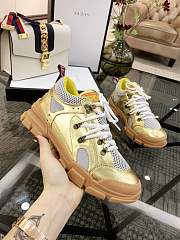 Gucci Flashtrek Sneakers With Removable Crystals Yellow - 2