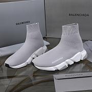 Balenciaga Speed Clear Sole Grey 607543 W05GR 1705 - 5