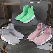 Balenciaga Speed Clear Sole Grey 607543 W05GR 1705 - 3