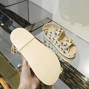 Chanel 21C Dad Sandal Cream - 4