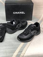 Chanel Low Top Trainer Black G34360 Y53536 94305 - 3
