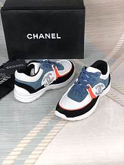Chanel Low Top Trainer CC White Navy G34360 Y53536 C0227 - 6