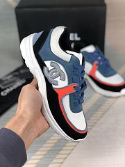 Chanel Low Top Trainer CC White Navy G34360 Y53536 C0227 - 5