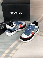 Chanel Low Top Trainer CC White Navy G34360 Y53536 C0227 - 2