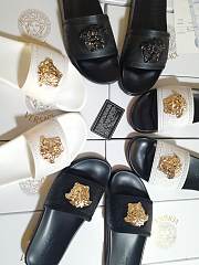 Versace Medusa Plaque Slides DSR262CNDGOM8 - 6
