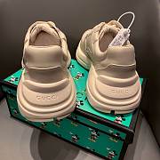 Gucci Women's Rhyton Gucci Logo Leather Sneaker 528892 DRW00 9522 - 5