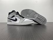 Air Jordan 1 Mid Light Smoke Grey Anthracite 554724-078 - 5