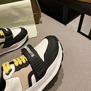 Burberry Nylon Suede and Vintage Check Sneakers Archive Beige - 5