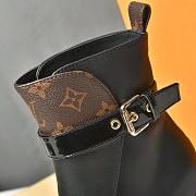 Louis Vuitton Star Trail Ankle Boot Brown Slippy - 6