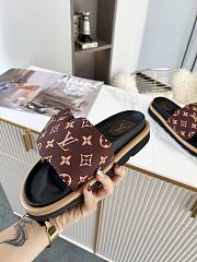 Louis Vuitton Pool Pillow Comfort  Mule Cacao Brown - 5