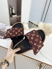 Louis Vuitton Pool Pillow Comfort  Mule Cacao Brown - 3