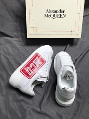 Alexander McQueen Oversized White MCQ Red - 6