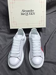 Alexander McQueen Oversized White MCQ Red - 5