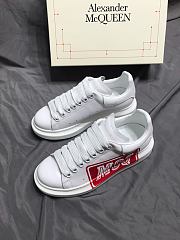 Alexander McQueen Oversized White MCQ Red - 2