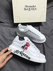 Alexander McQueen Oversized White Rose - 6