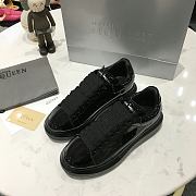 Alexander McQueen Oversized Black Patent - 3