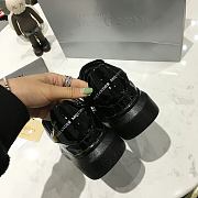 Alexander McQueen Oversized Black Patent - 2