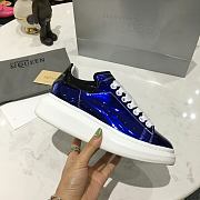Alexander McQueen Oversized Blue Patent - 6