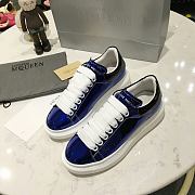 Alexander McQueen Oversized Blue Patent - 2