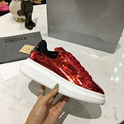 Alexander McQueen Oversized Red Patent - 5
