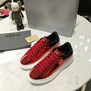 Alexander McQueen Oversized Red Patent - 2