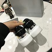 Alexander McQueen Oversized Silver Patent - 3