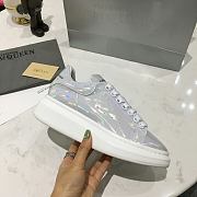Alexander McQueen Oversized White Patent - 6