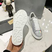 Alexander McQueen Oversized White Patent - 5