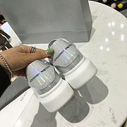 Alexander McQueen Oversized White Patent - 2