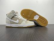 Nike SB Dunk High Pro ISO Orange Label Unbleached Natural DA9626-100 - 2