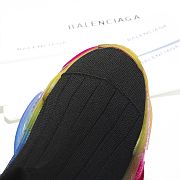 Balenciaga Speed Clear Sole Rainbow Black - 2